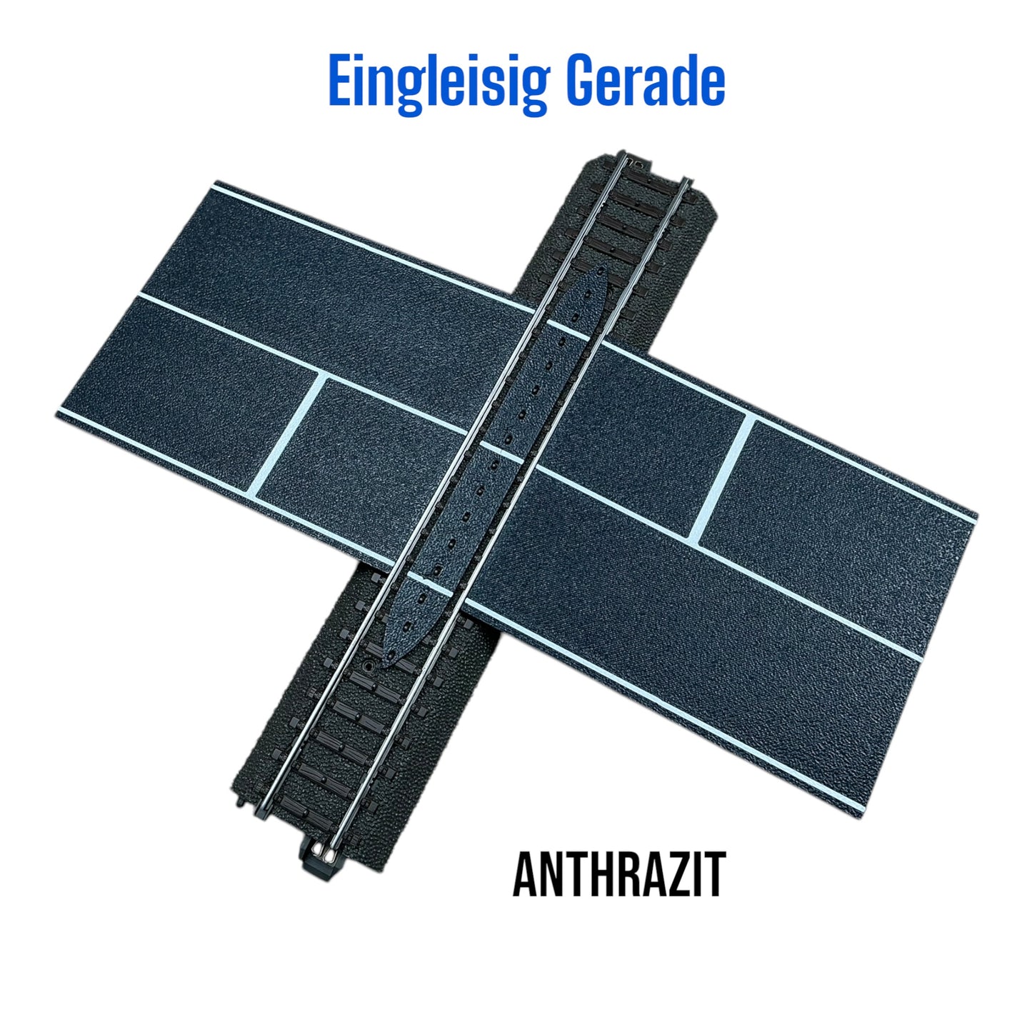H0 Bahnübergang für Märklin C-Gleis – Ein- & Zweigleisig & R1-R5