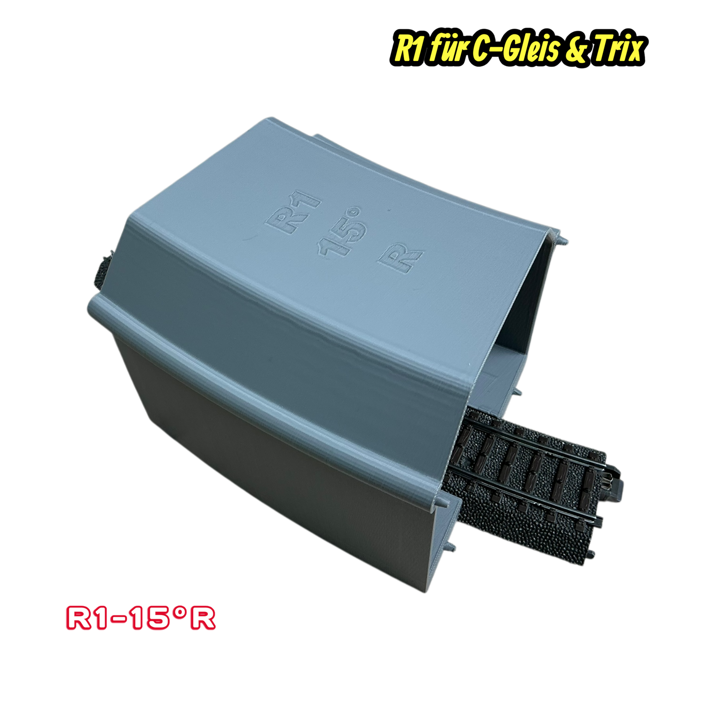 H0 Tunnelportale für Märklin C-Gleis & Trix–Gleis R1 360°