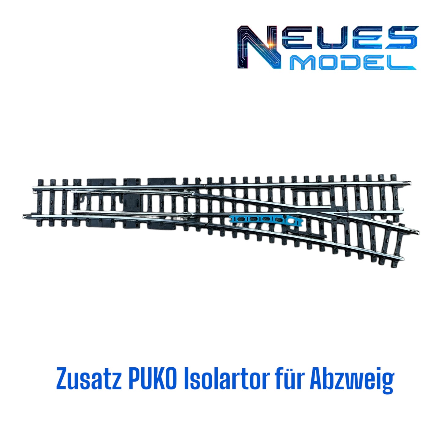 Zusatz PUKO Isolator für K-Gleis Schlanke Weichen festes Herzstück 22715/22716