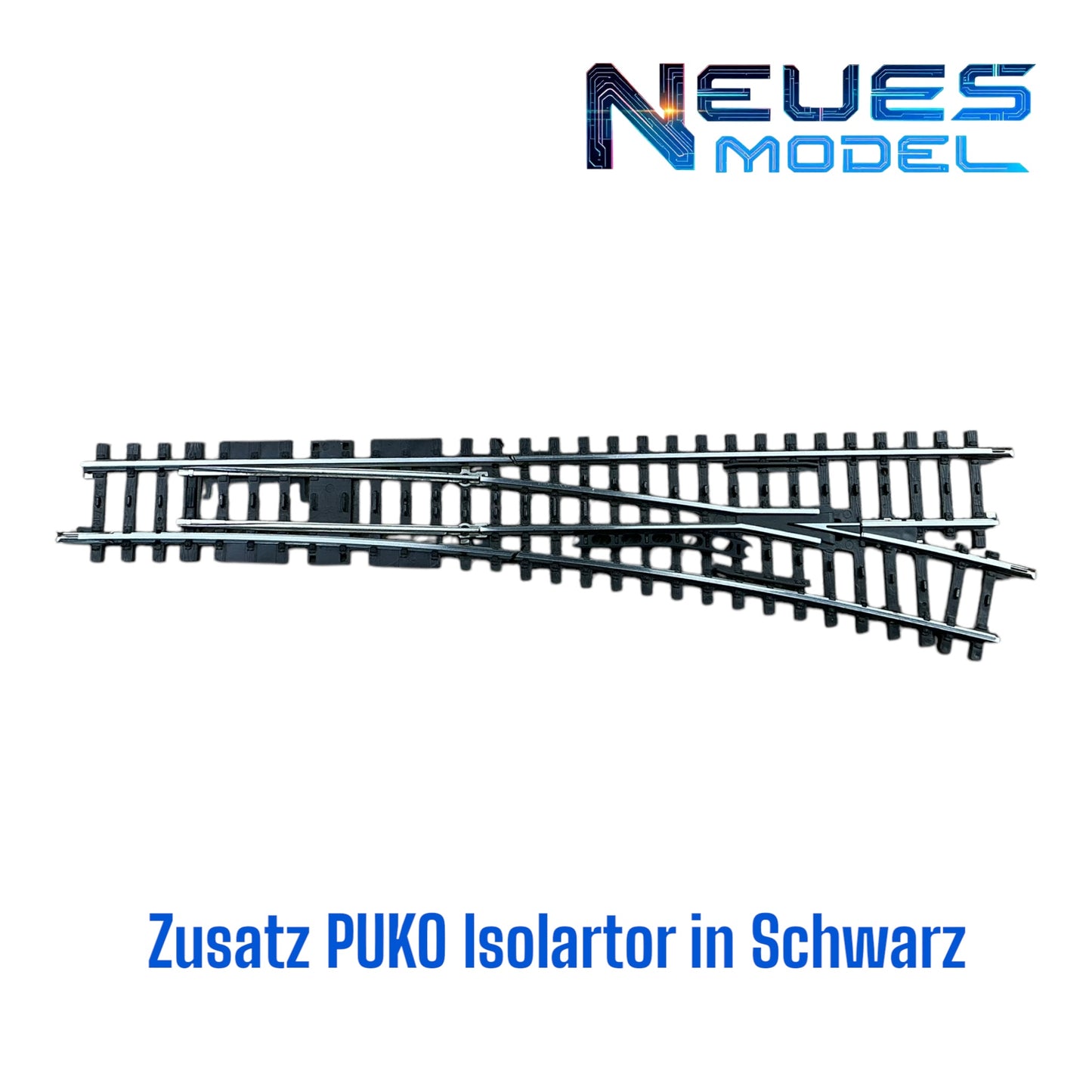 Zusatz PUKO Isolator für K-Gleis Schlanke Weichen festes Herzstück 22715/22716