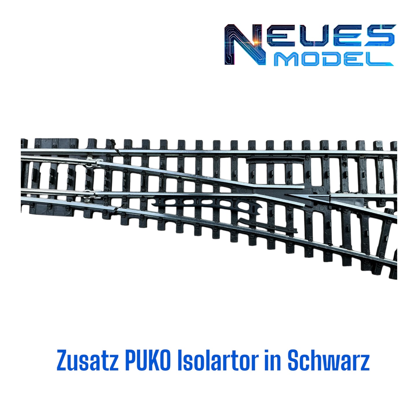 Zusatz PUKO Isolator für K-Gleis Schlanke Weichen festes Herzstück 22715/22716