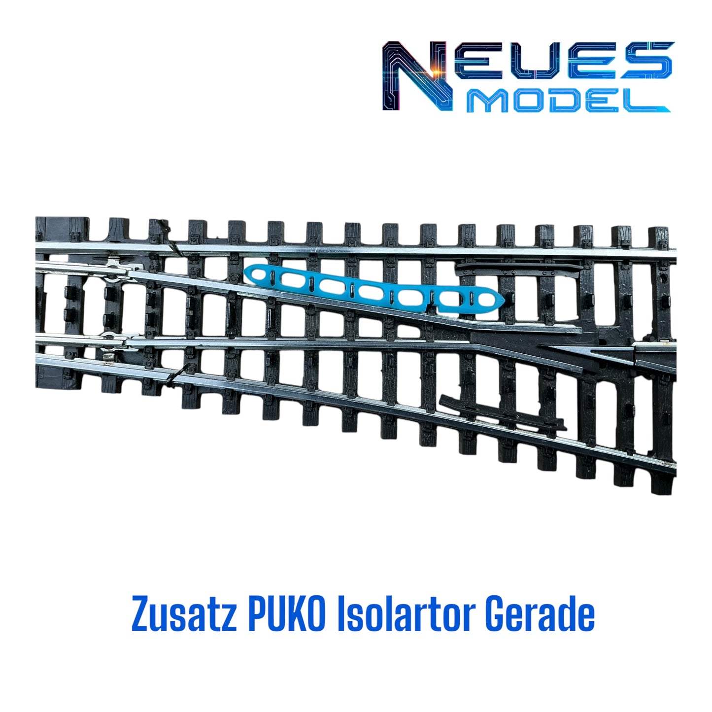 Zusatz PUKO Isolator für K-Gleis Schlanke Weichen festes Herzstück 22715/22716
