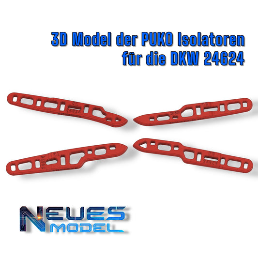 PUKO Isolatoren für C-Gleis DKW 24624