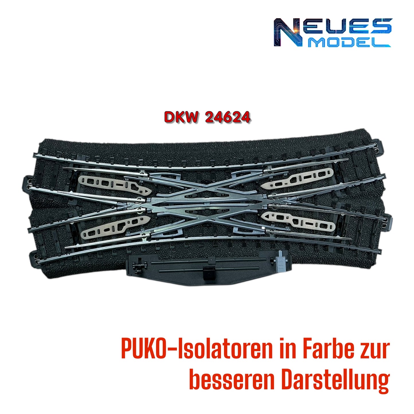 PUKO Isolatoren für C-Gleis DKW 24624