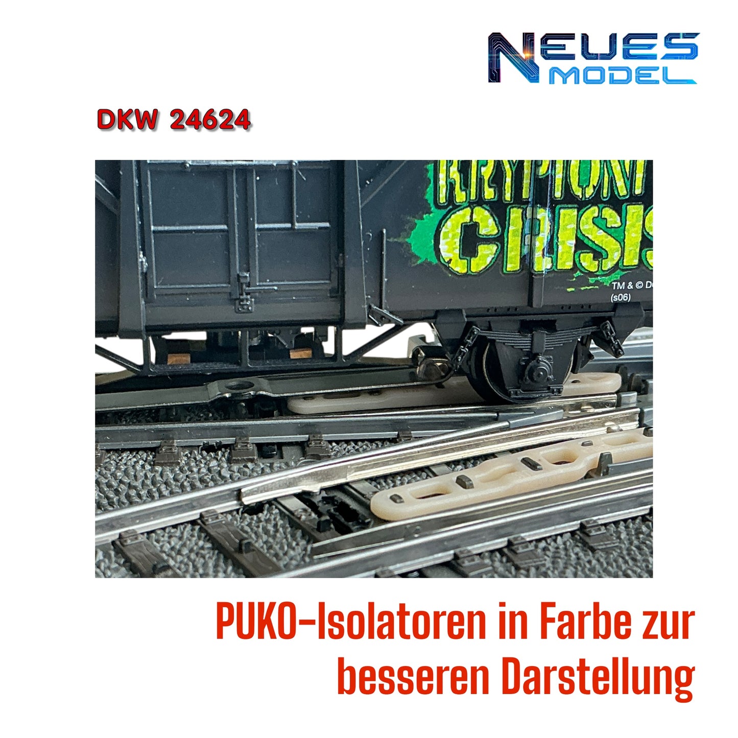 PUKO Isolatoren für C-Gleis DKW 24624