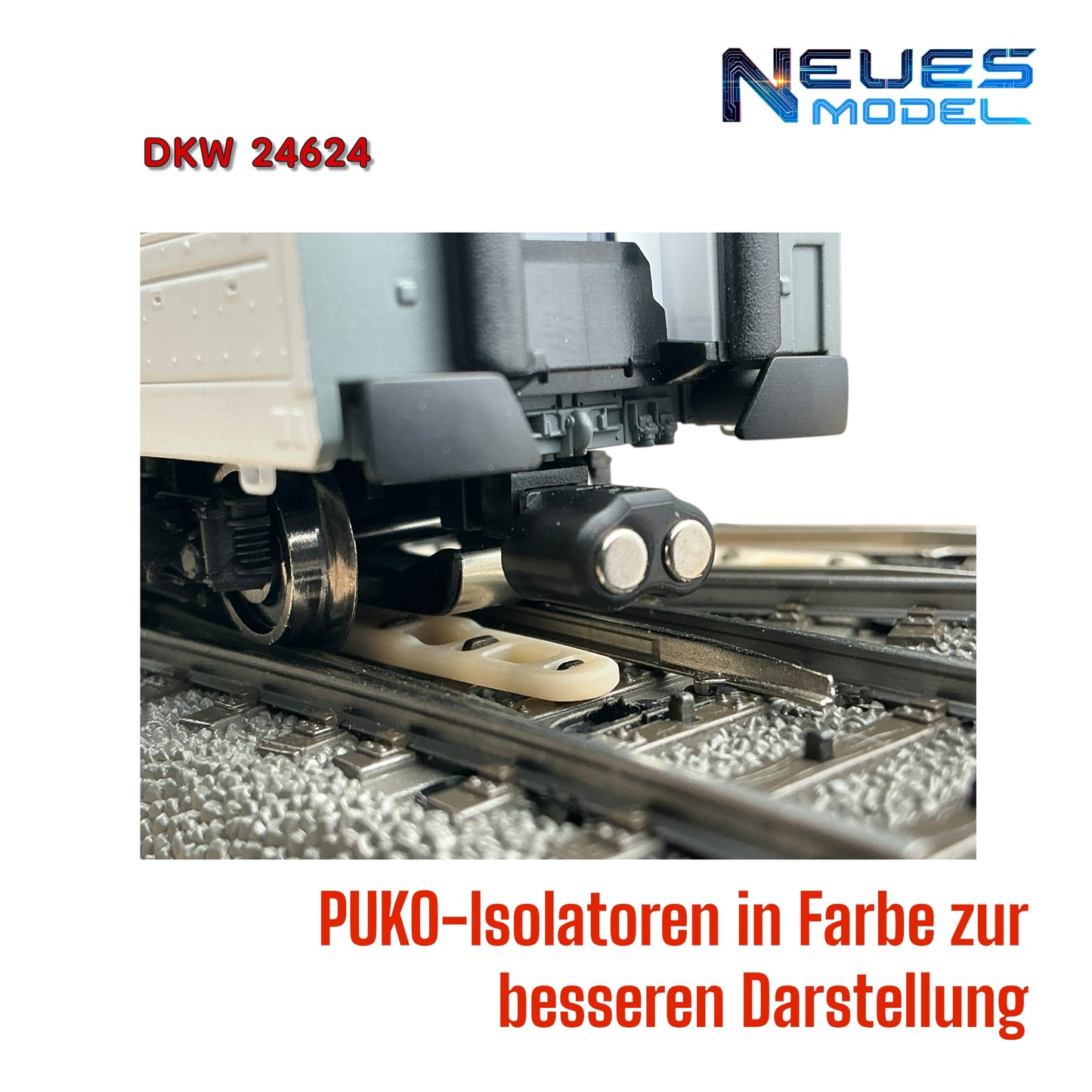 PUKO Isolatoren für C-Gleis DKW 24624
