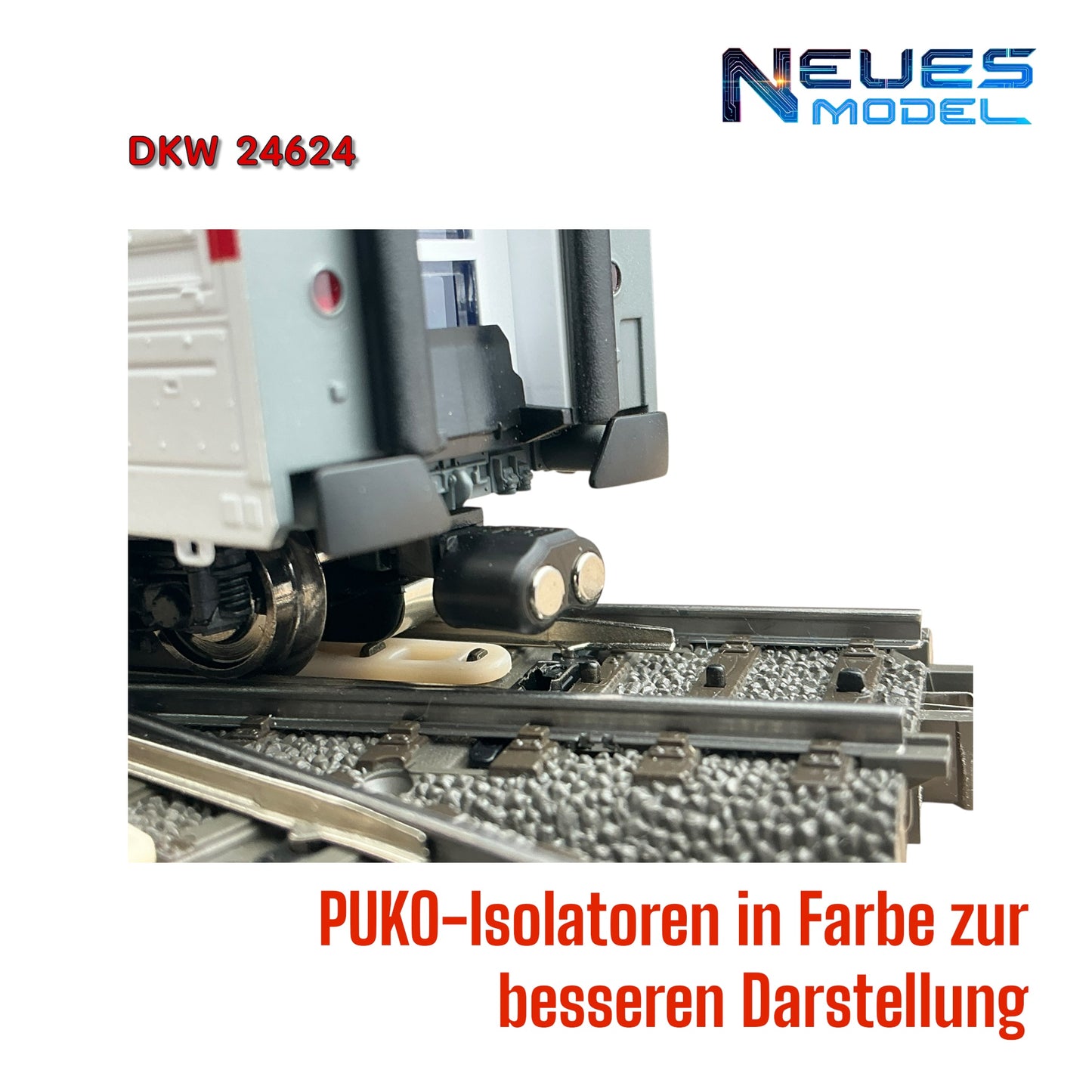 PUKO Isolatoren für C-Gleis DKW 24624