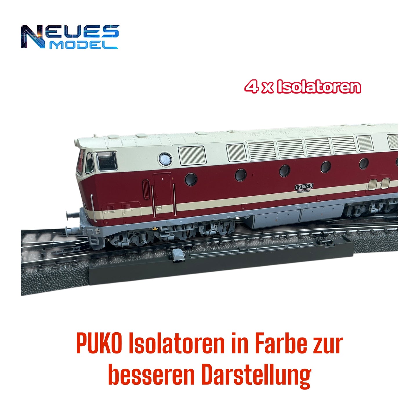 PUKO Isolatoren für C-Gleis SDKW 24720
